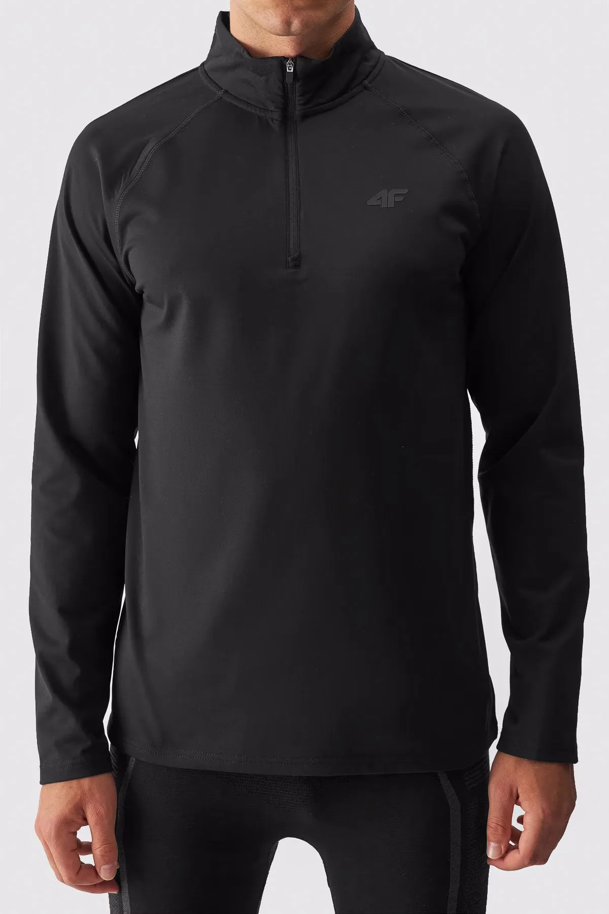 4F Black thermal jersey for man