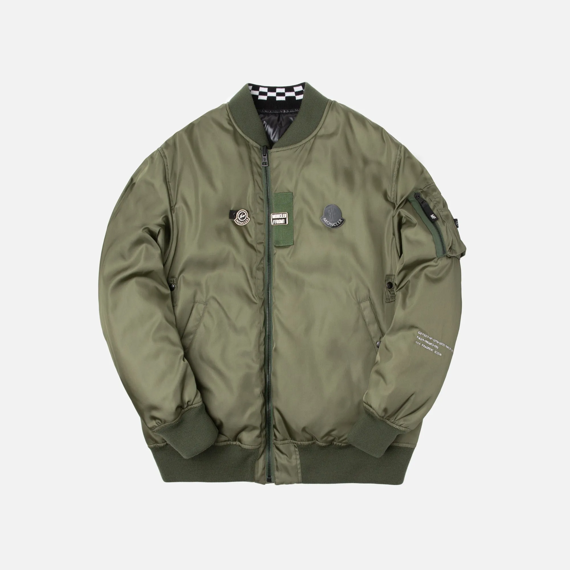 7 Moncler Fragment Raptor Jacket - Green