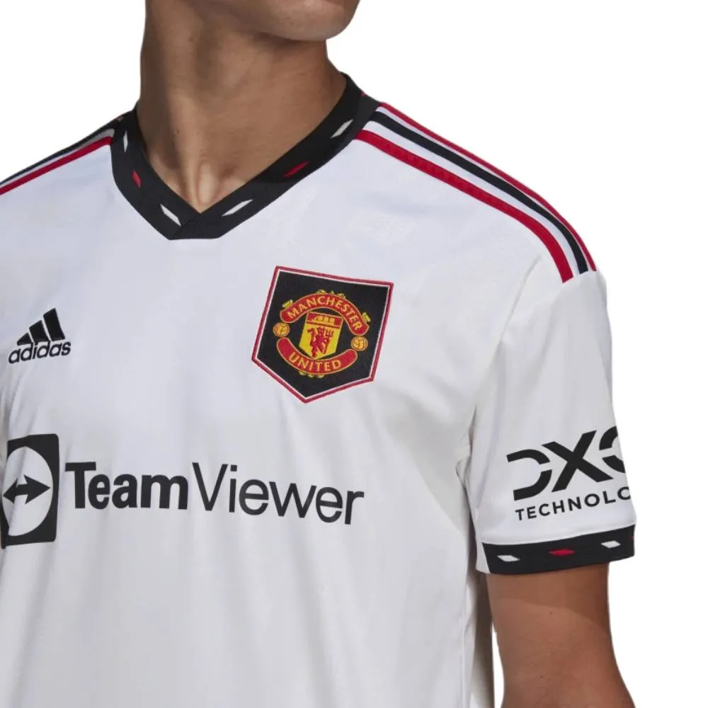 Adidas Men's Manchester United FC Away Jersey (White)