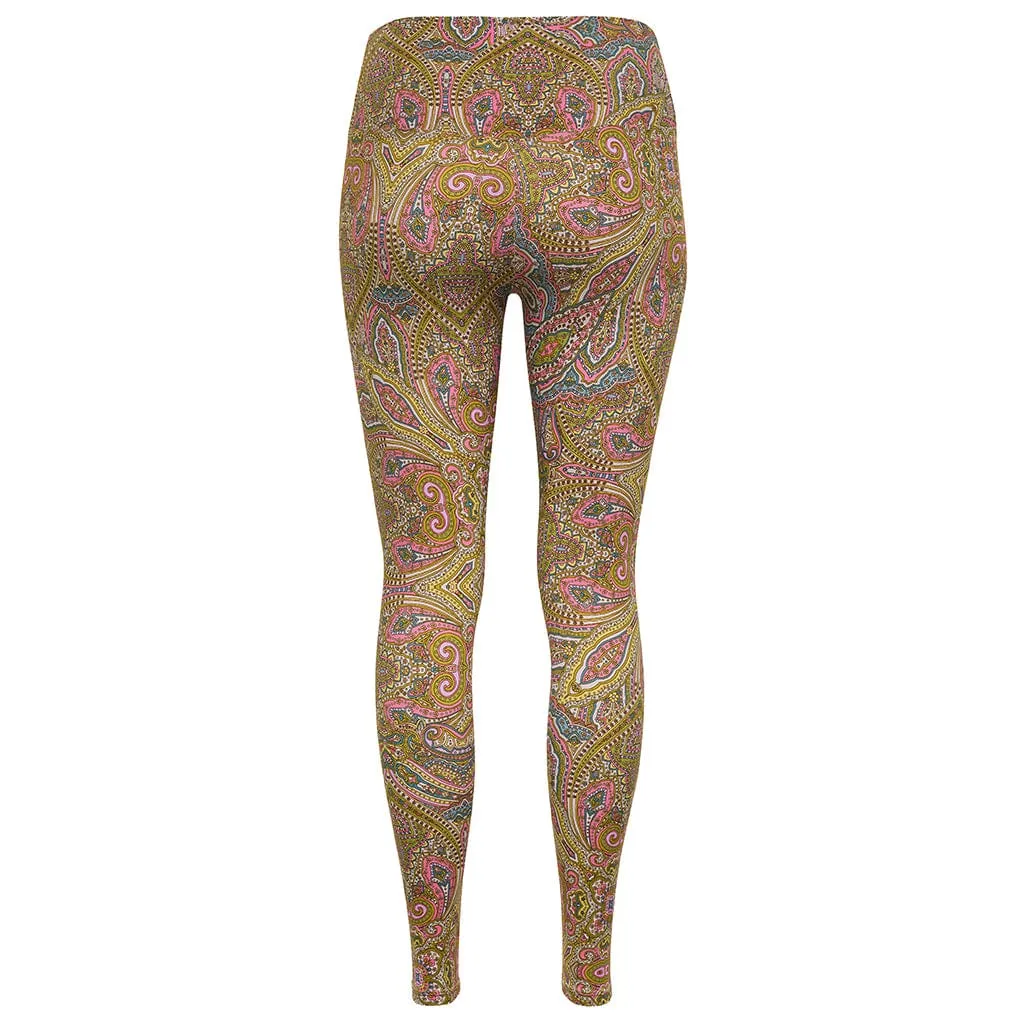 Ali Paisley Wide Band Legging