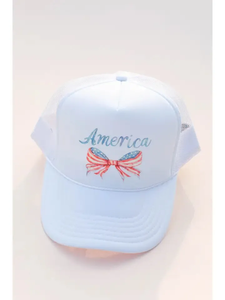 America Bow| White