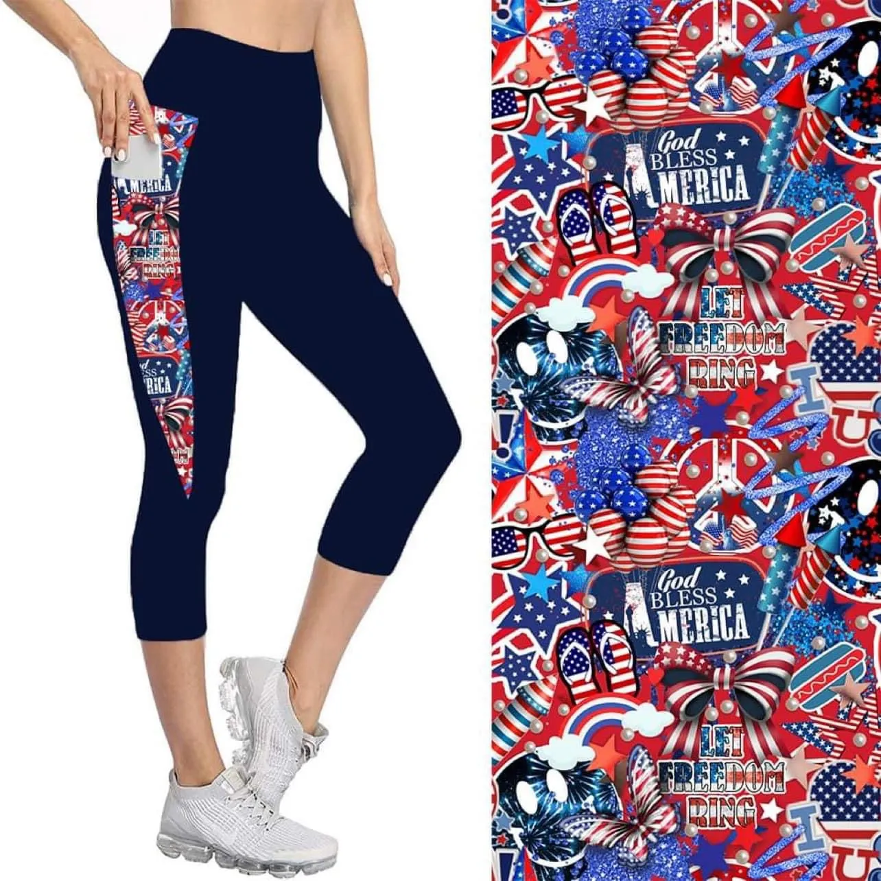 Americana Leggings