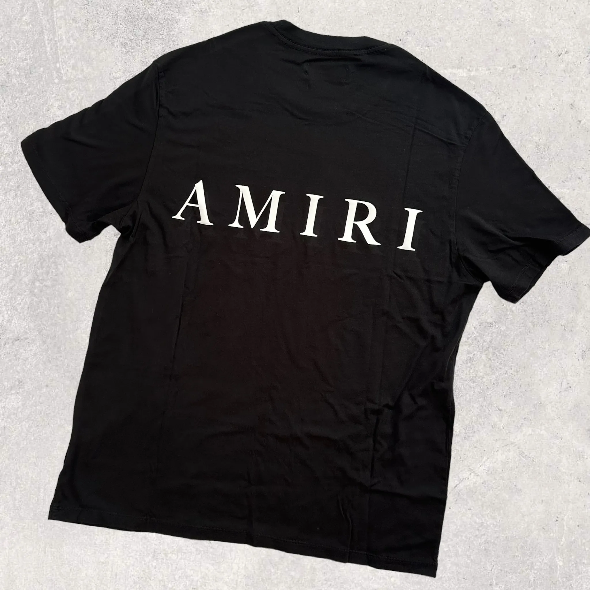 AMIRI  |Crew Neck Unisex Street Style Plain Cotton Short Sleeves