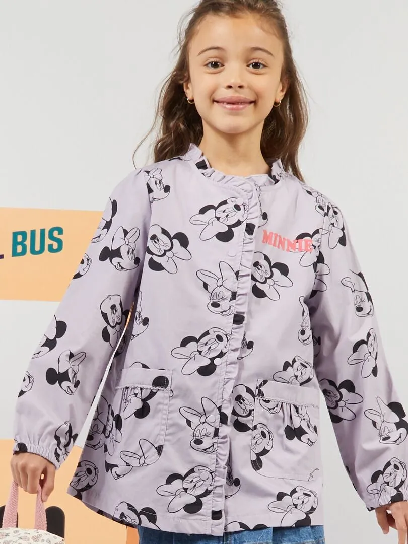 Babi escolar de popelina estampado 'Marie' de 'Disney' - PURPURA