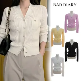 BADDIARY  |Casual Style Long Sleeves Party Style Office Style