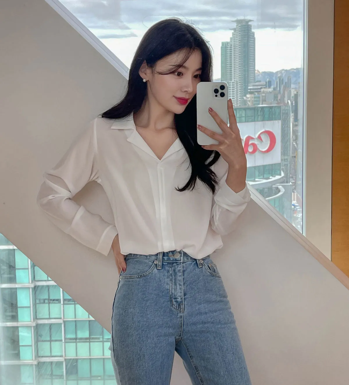 BADDIARY  |Casual Style Long Sleeves Plain Party Style Office Style