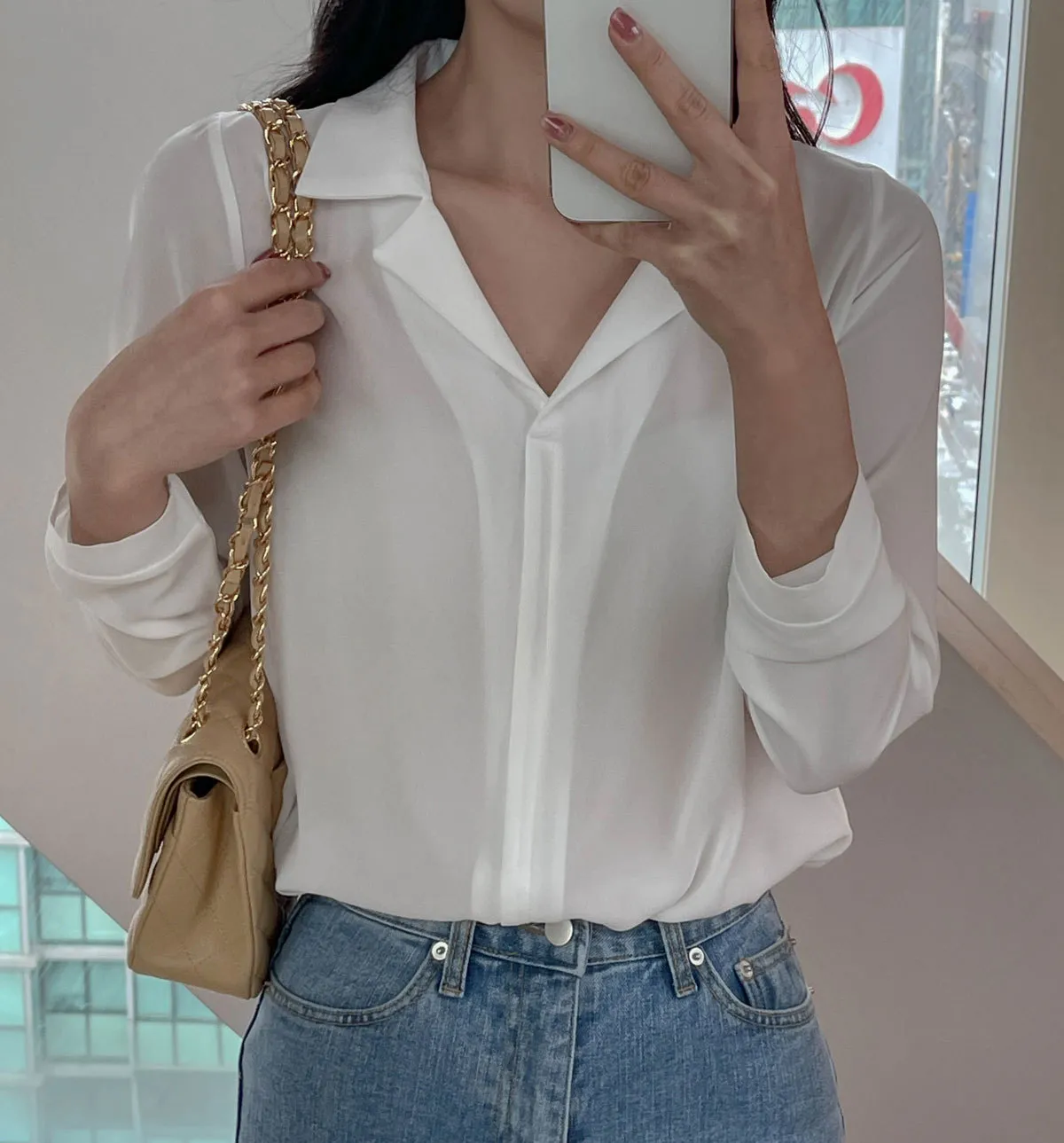 BADDIARY  |Casual Style Long Sleeves Plain Party Style Office Style