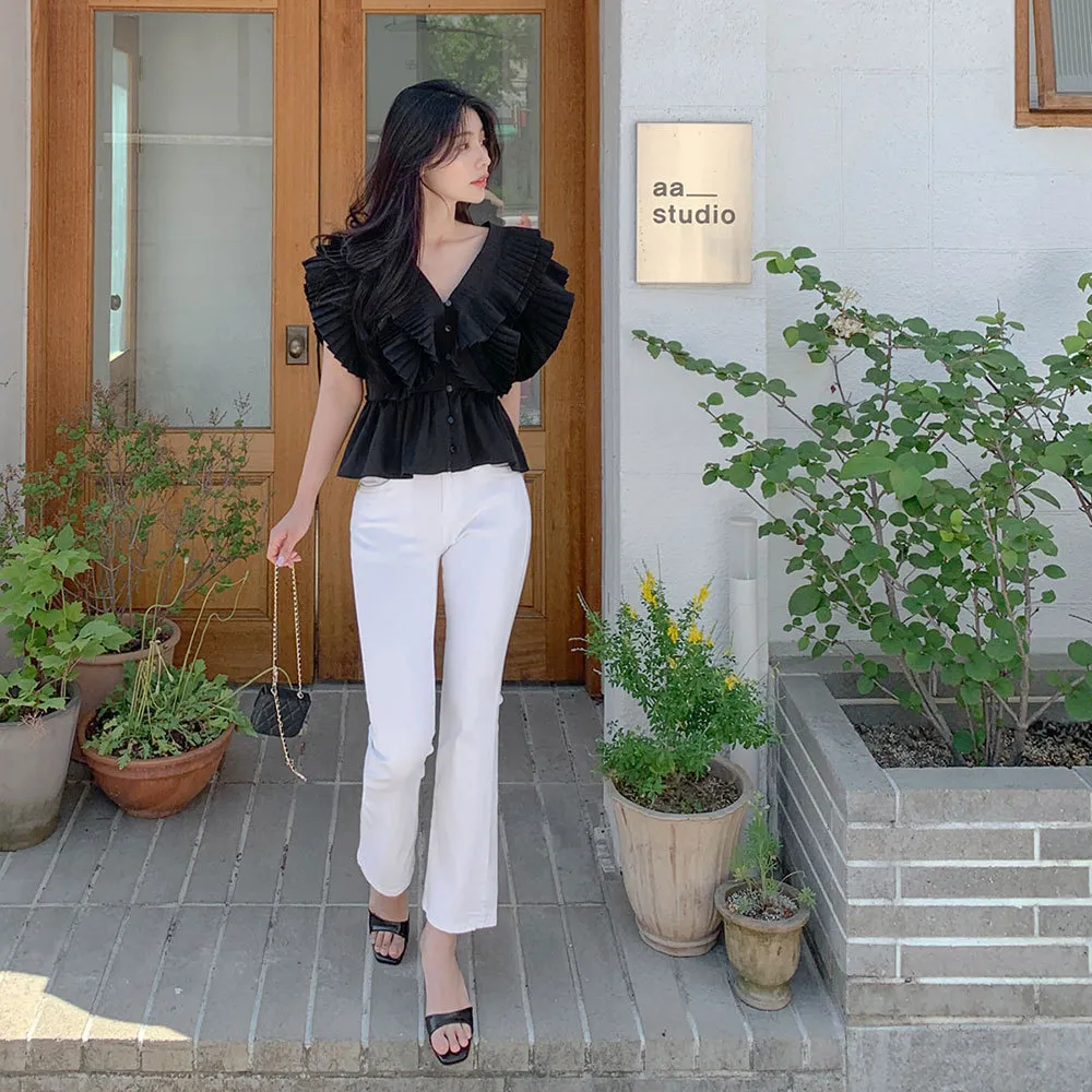 BADDIARY  |Casual Style Sleeveless Plain Party Style Office Style