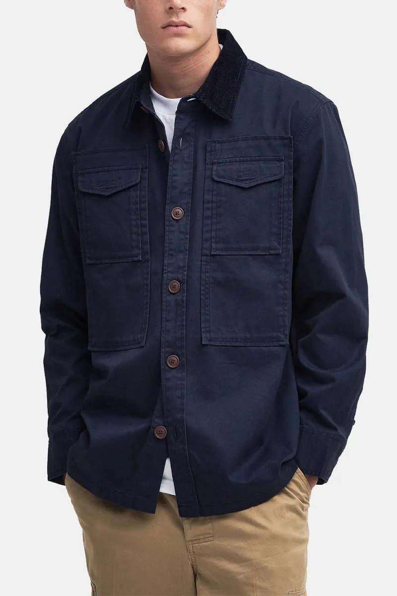 Barbour Faulkner Overshirt (Navy)