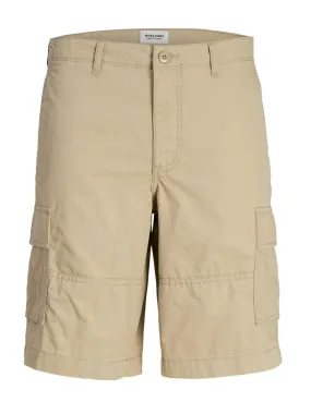 Bermuda cargo Jack&Jones Cole beige para hombre