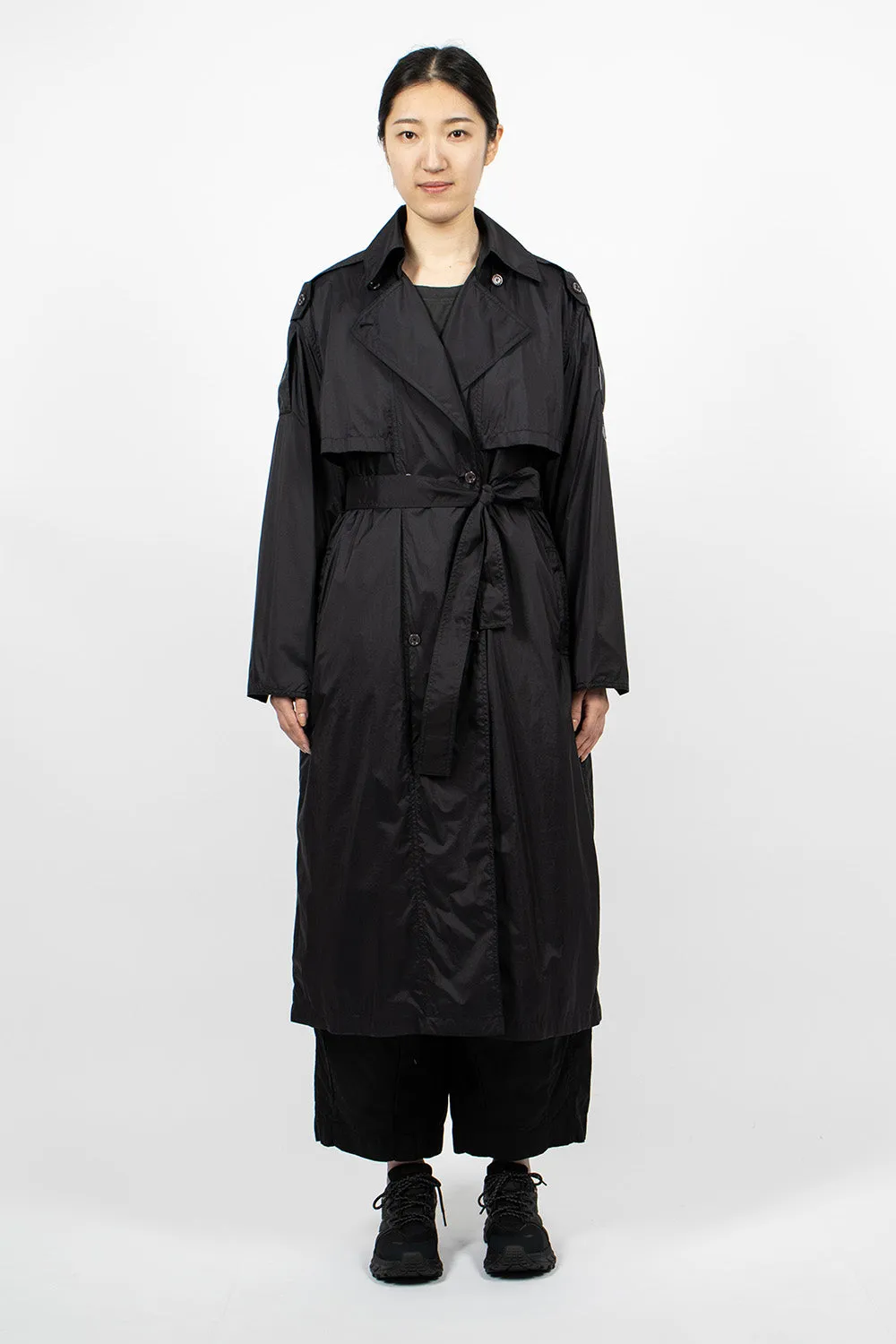 Black Deva Trench Coat