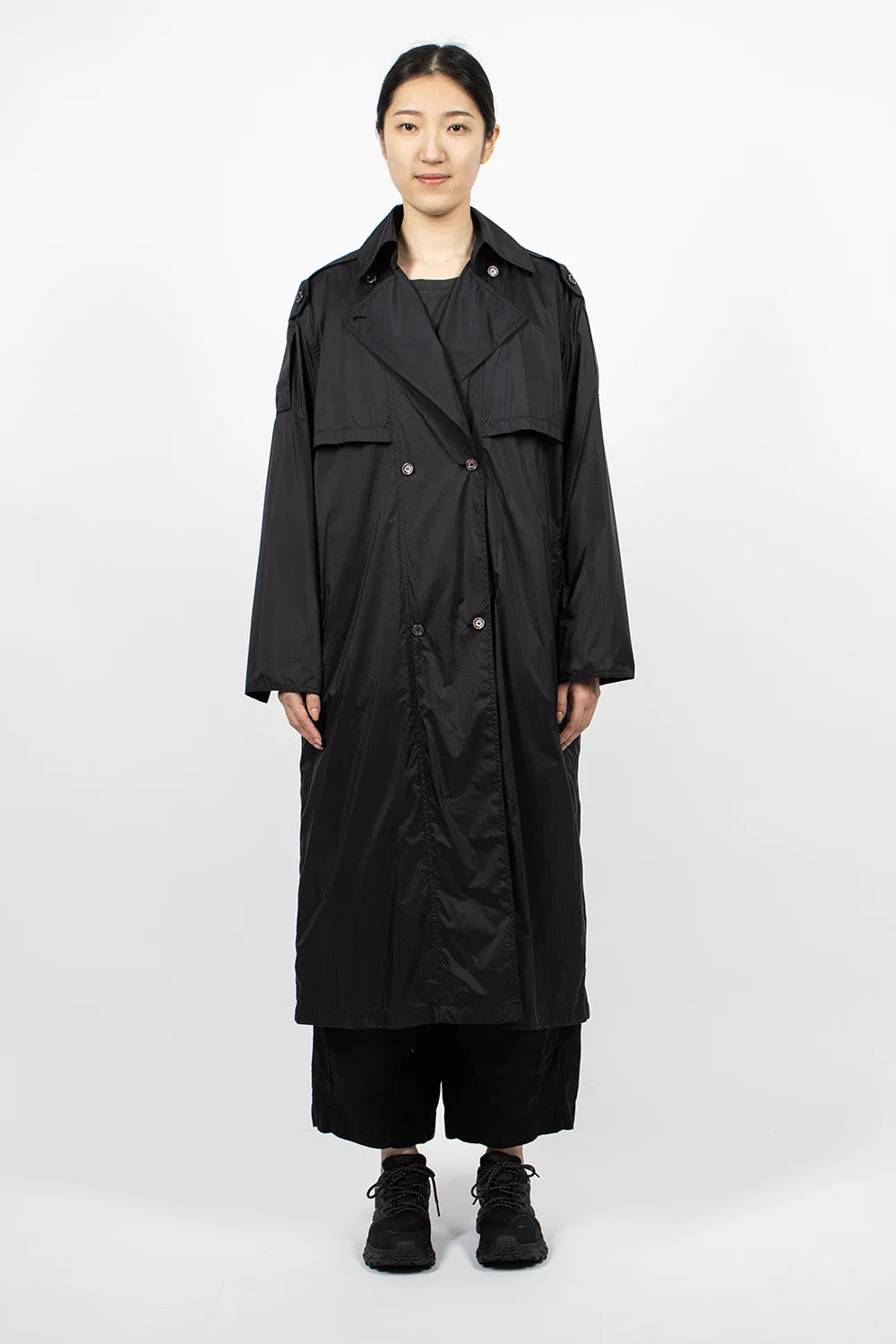 Black Deva Trench Coat