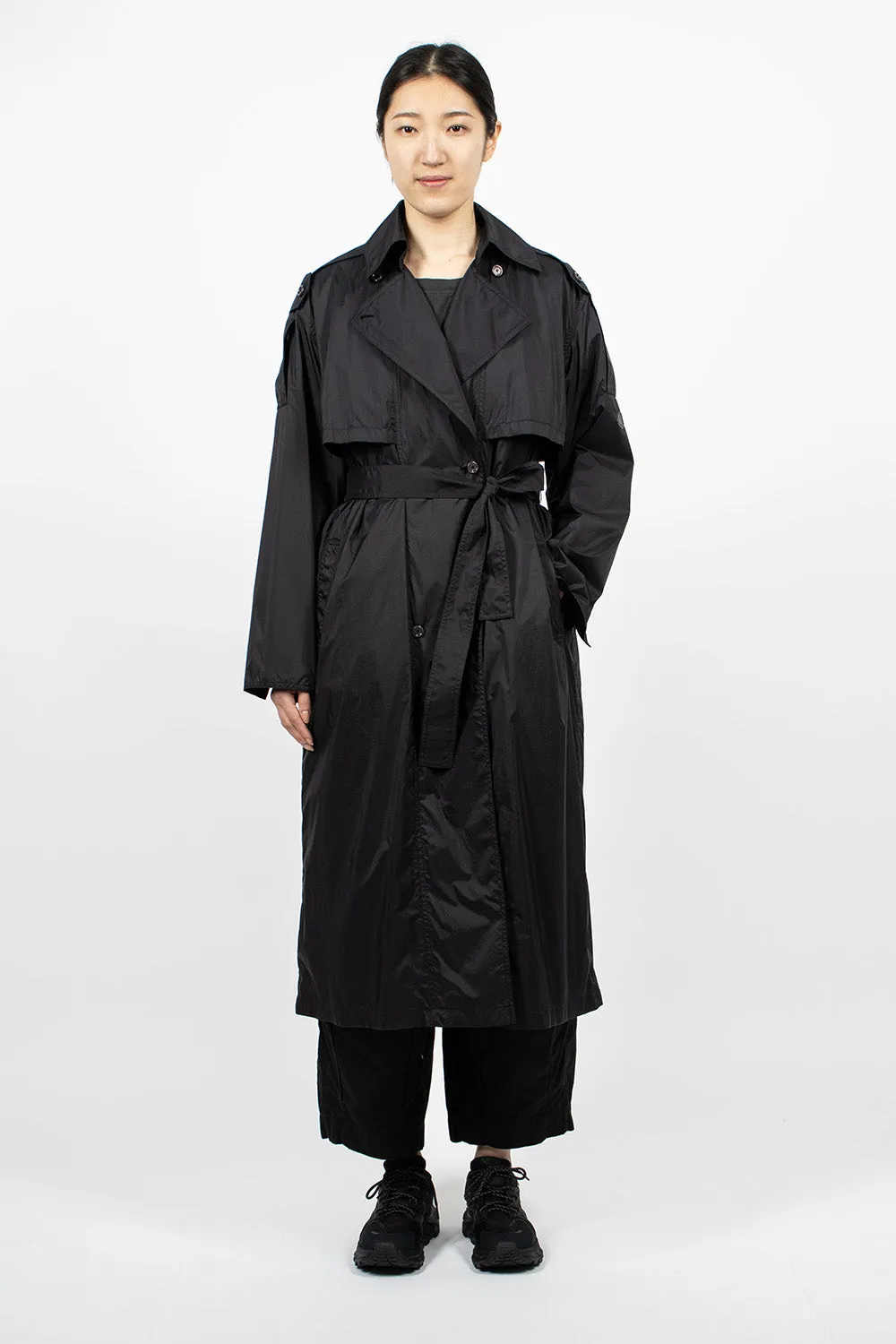 Black Deva Trench Coat