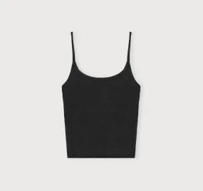 Black Organic Basics Core Singlet