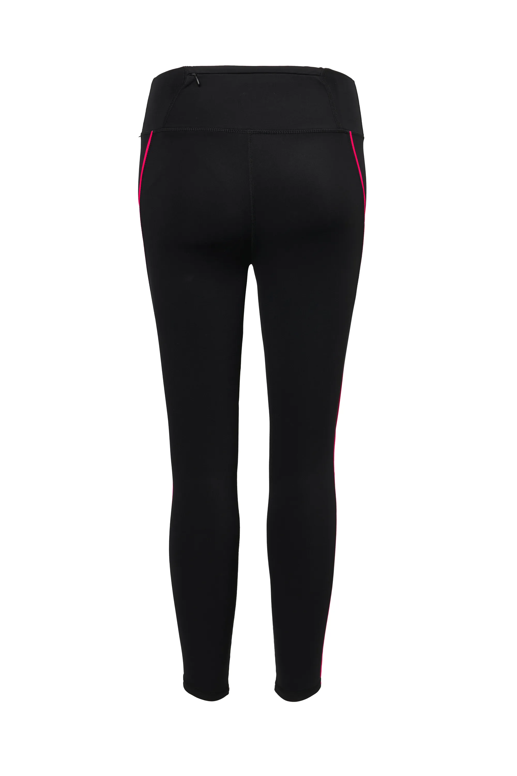 Black with Neon Piping 7/8 Length Active Leggings