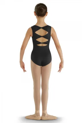 Bloch Child Bow Back Tank Leotard - CL8835