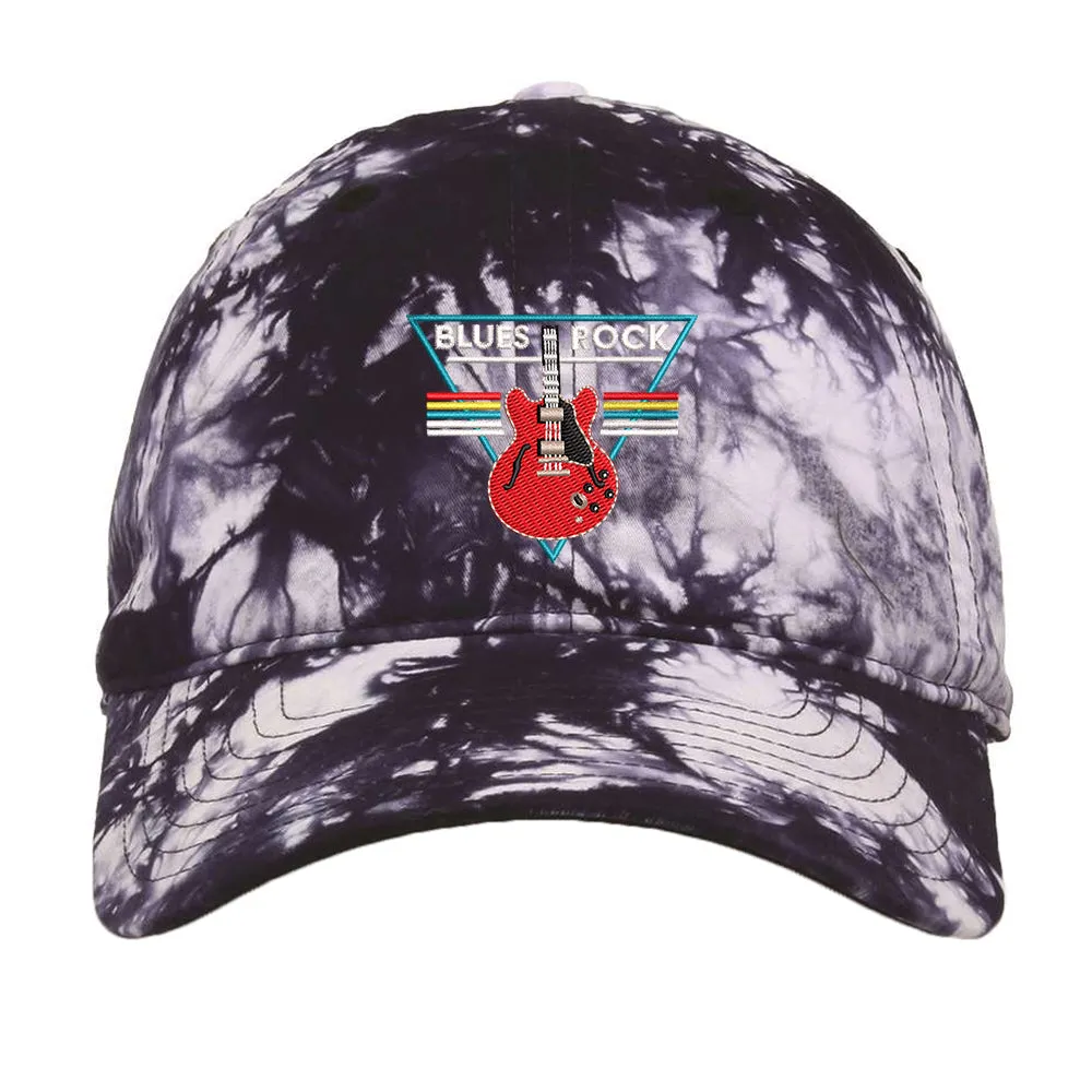 Blues Rock Triangle Tie Dye Hat