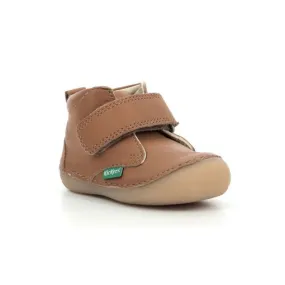 Botas De Piel Marrón De Niño Kickers 26892-18 (tallas De 18 A 25)