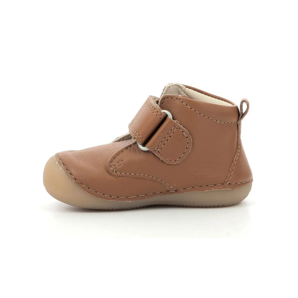 Botas De Piel Marrón De Niño Kickers 26892-18 (tallas De 18 A 25)