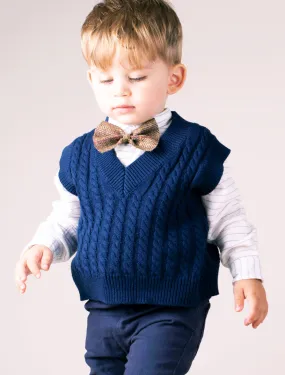 Boys Knitted Jumper Vest