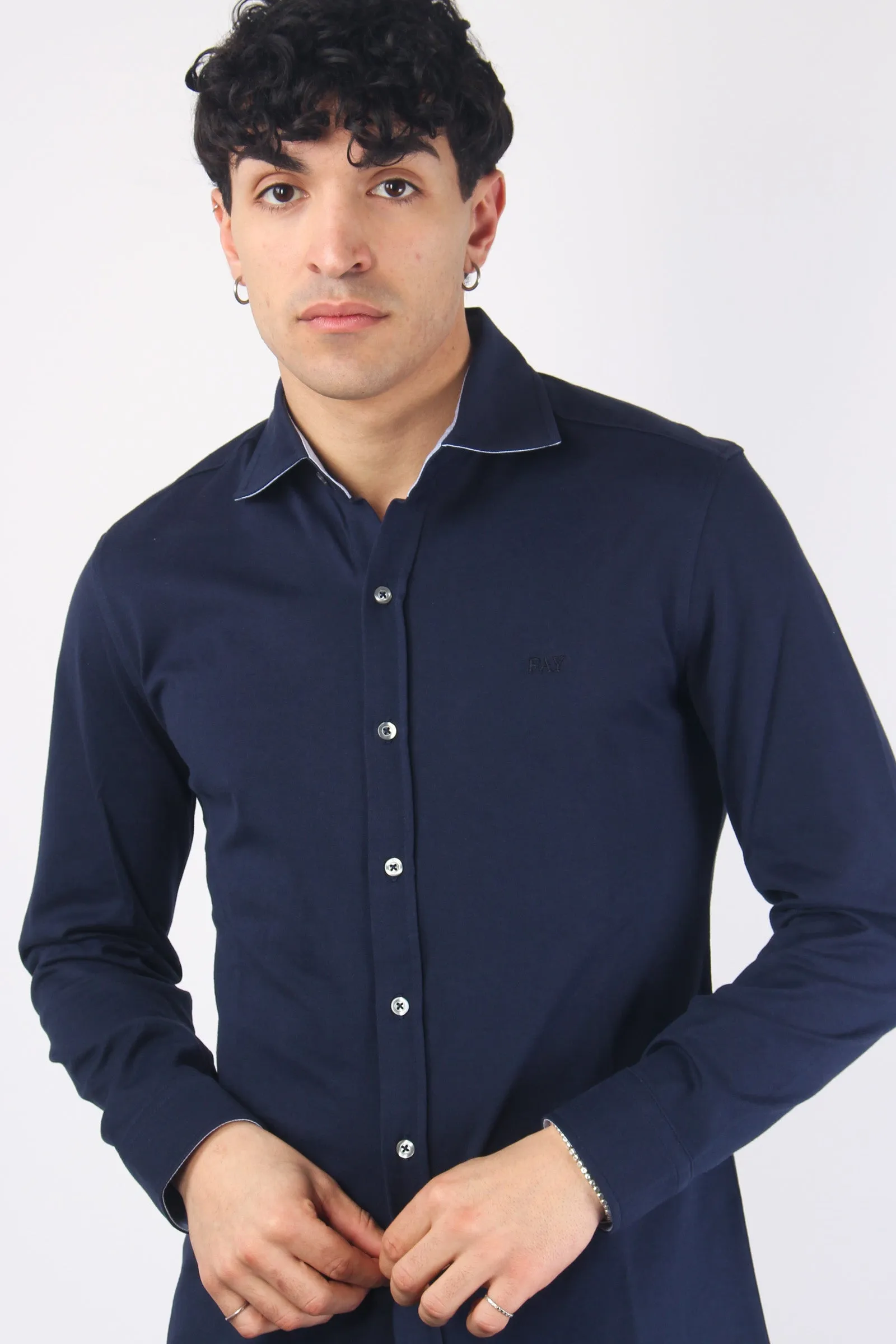 Camicia Jersey Oxford Biro