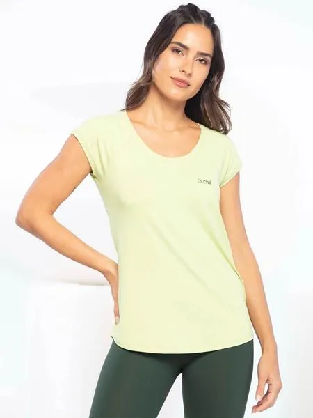 Camiseta Ditchill Ease Verde Mujer