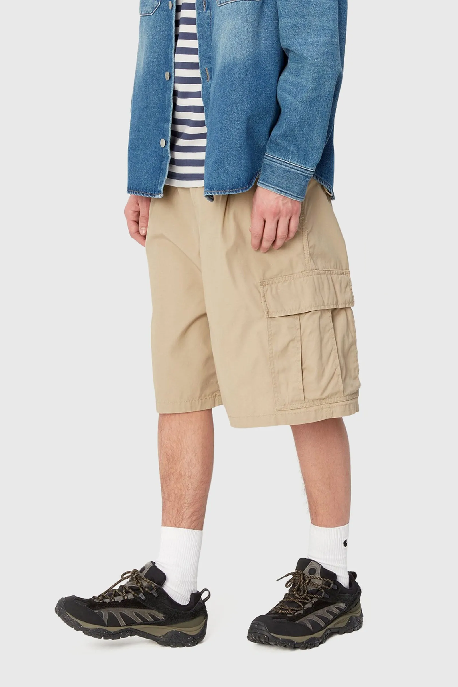 Carhartt Wip Bermuda Cole Crago Short Beige Uomo