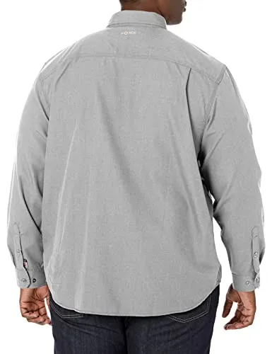 Carhatt 104138 Mens Flame Resistant Force Loose Fit Lightweight LongSleeve Shirt