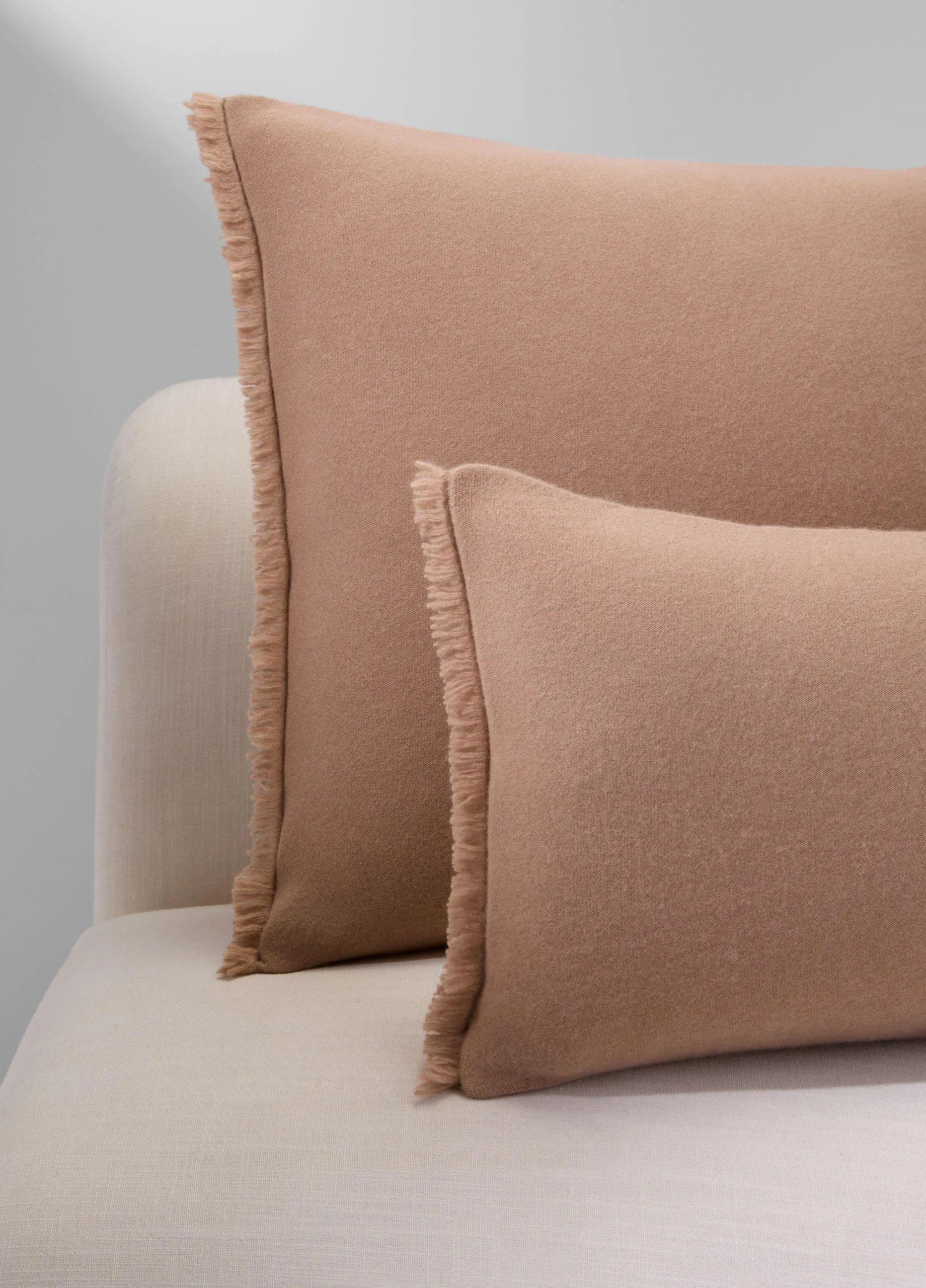 Cashmere Reverse Jersey Rectangle Pillow