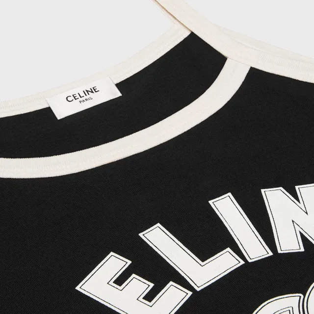 CELINE  |celine paris tank top in cotton jersey