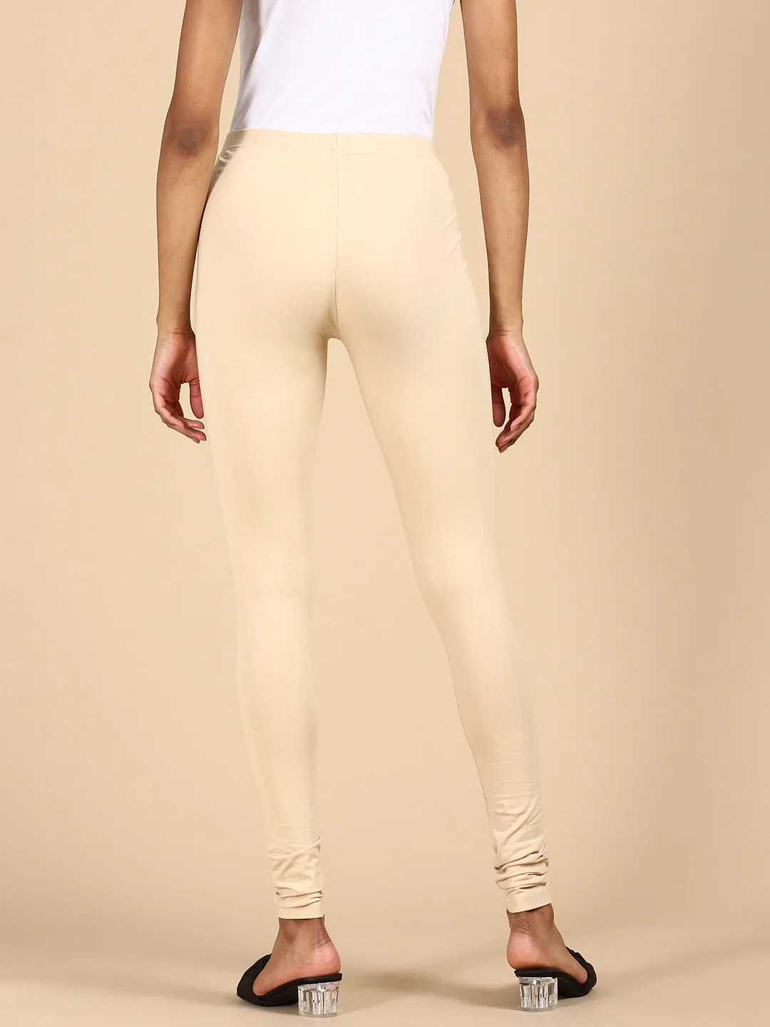 Churidar Leggings-Beige