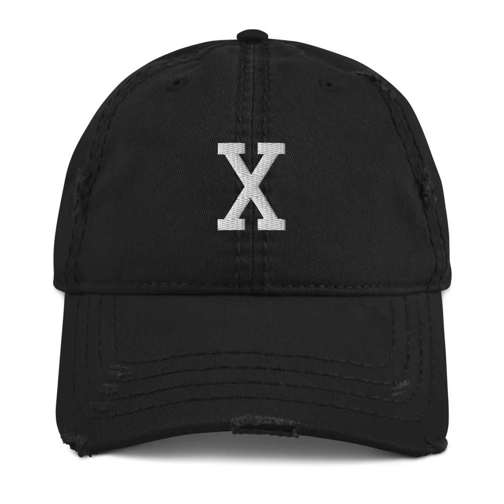 Classic Malcolm X Distressed Dad Hat