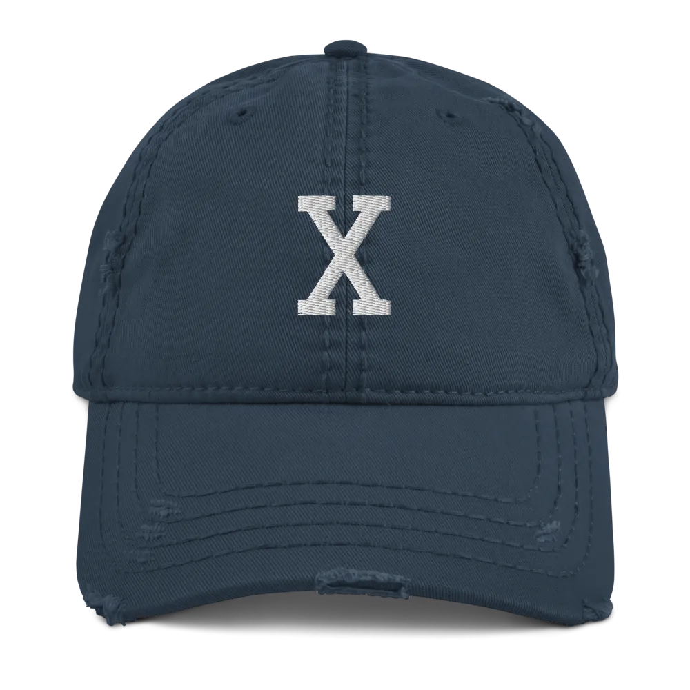 Classic Malcolm X Distressed Dad Hat