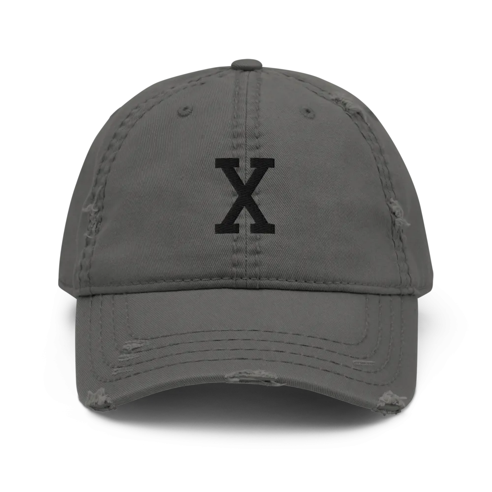 Classic Malcolm X Distressed Dad Hat