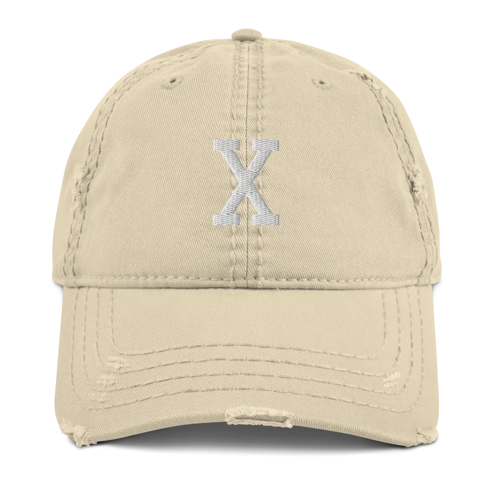 Classic Malcolm X Distressed Dad Hat