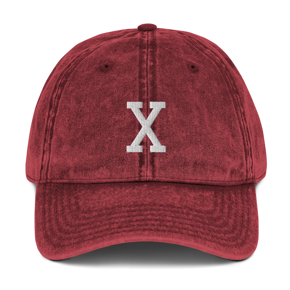 Classic Malcolm X Washed Vintage Dad Hat