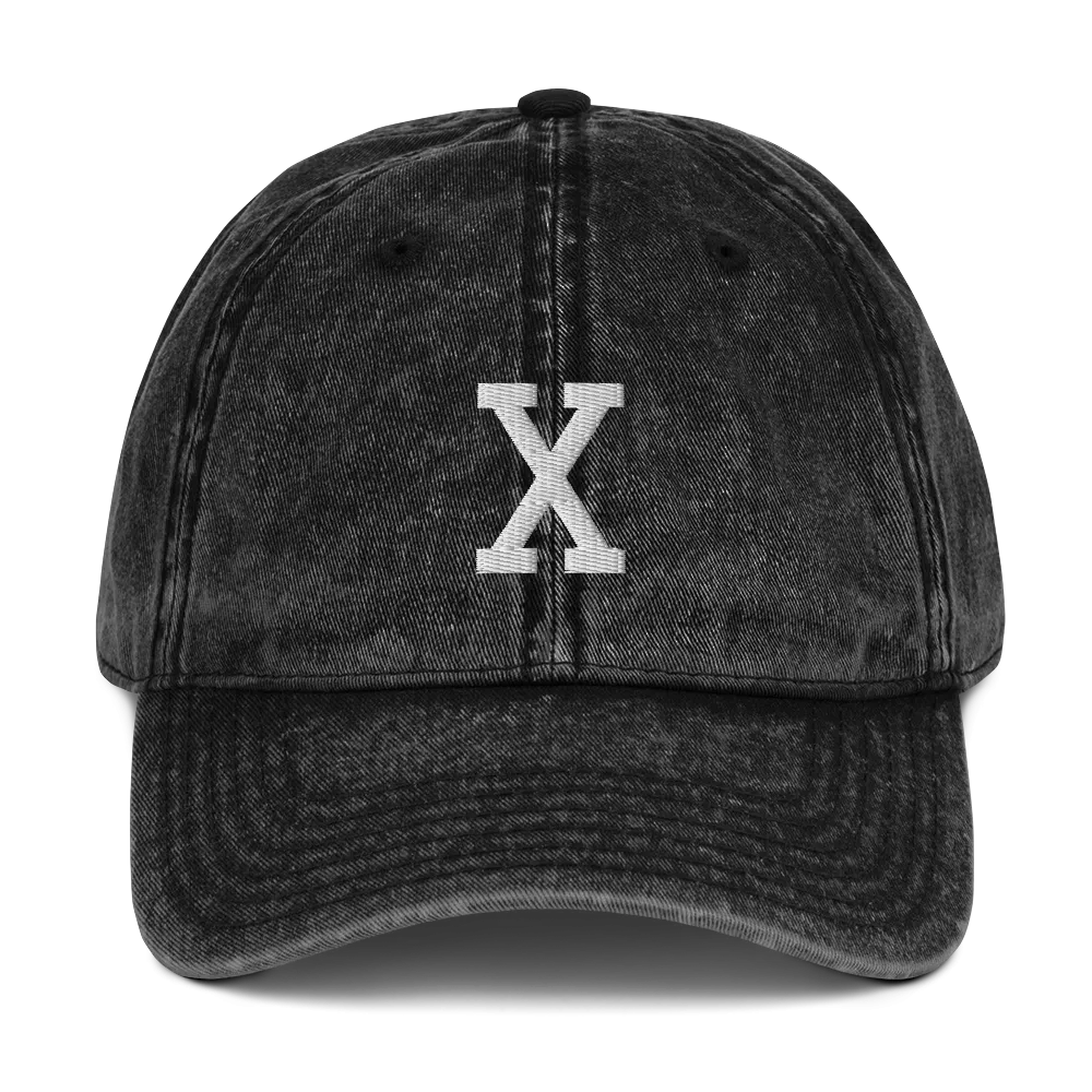 Classic Malcolm X Washed Vintage Dad Hat