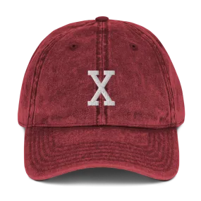 Classic Malcolm X Washed Vintage Dad Hat