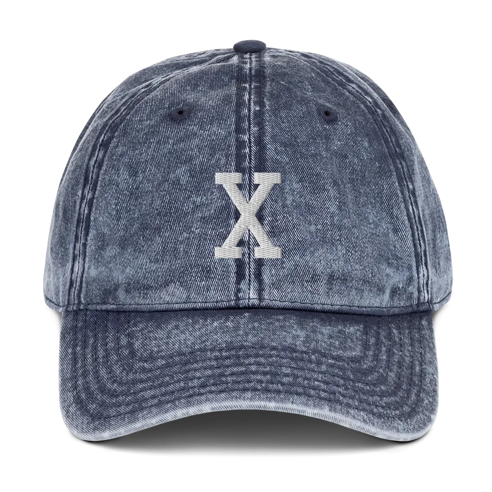 Classic Malcolm X Washed Vintage Dad Hat