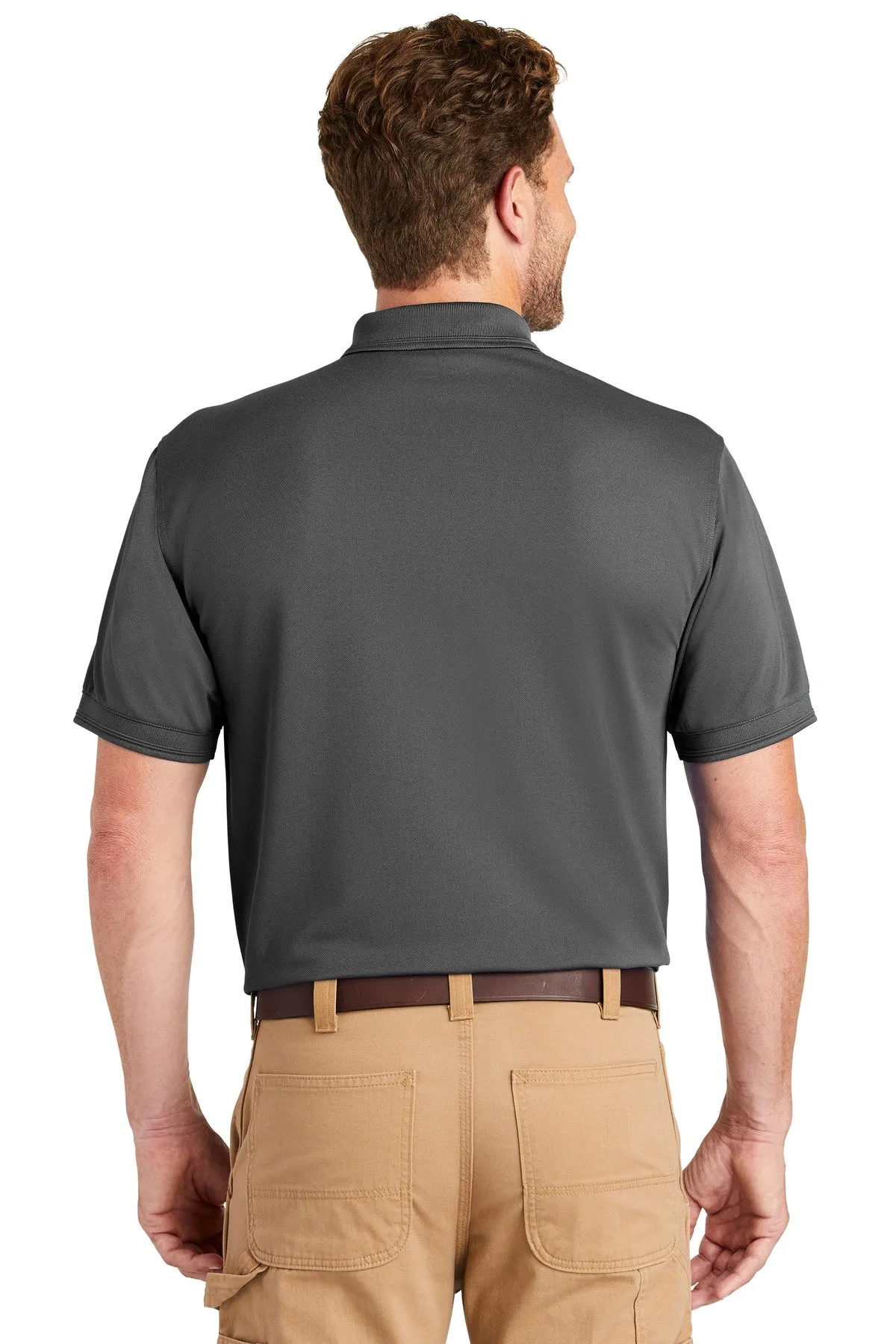 CornerStone Men's Industrial Snag-Proof Pique Pocket Polo. CS4020P