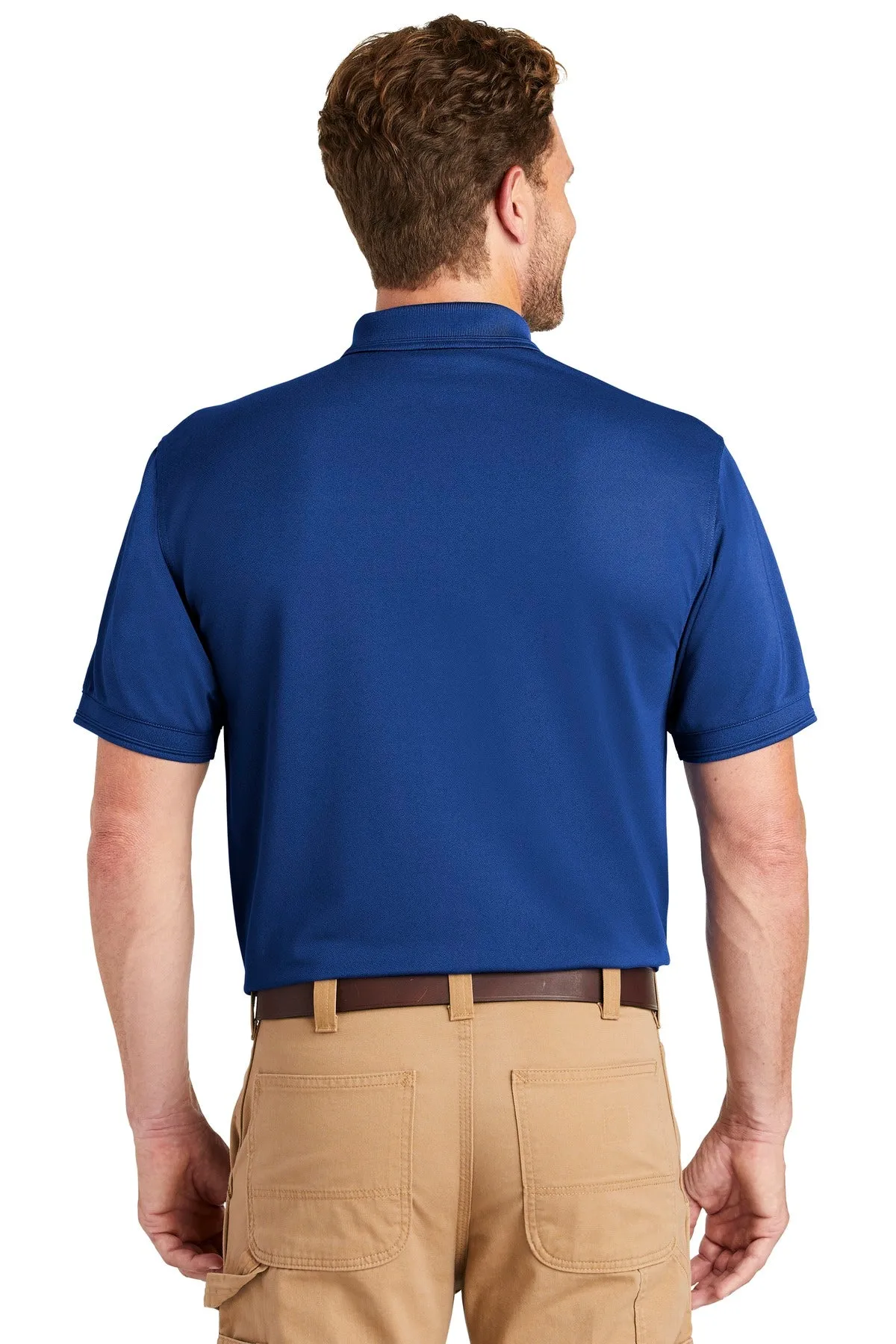 CornerStone Men's Industrial Snag-Proof Pique Pocket Polo. CS4020P