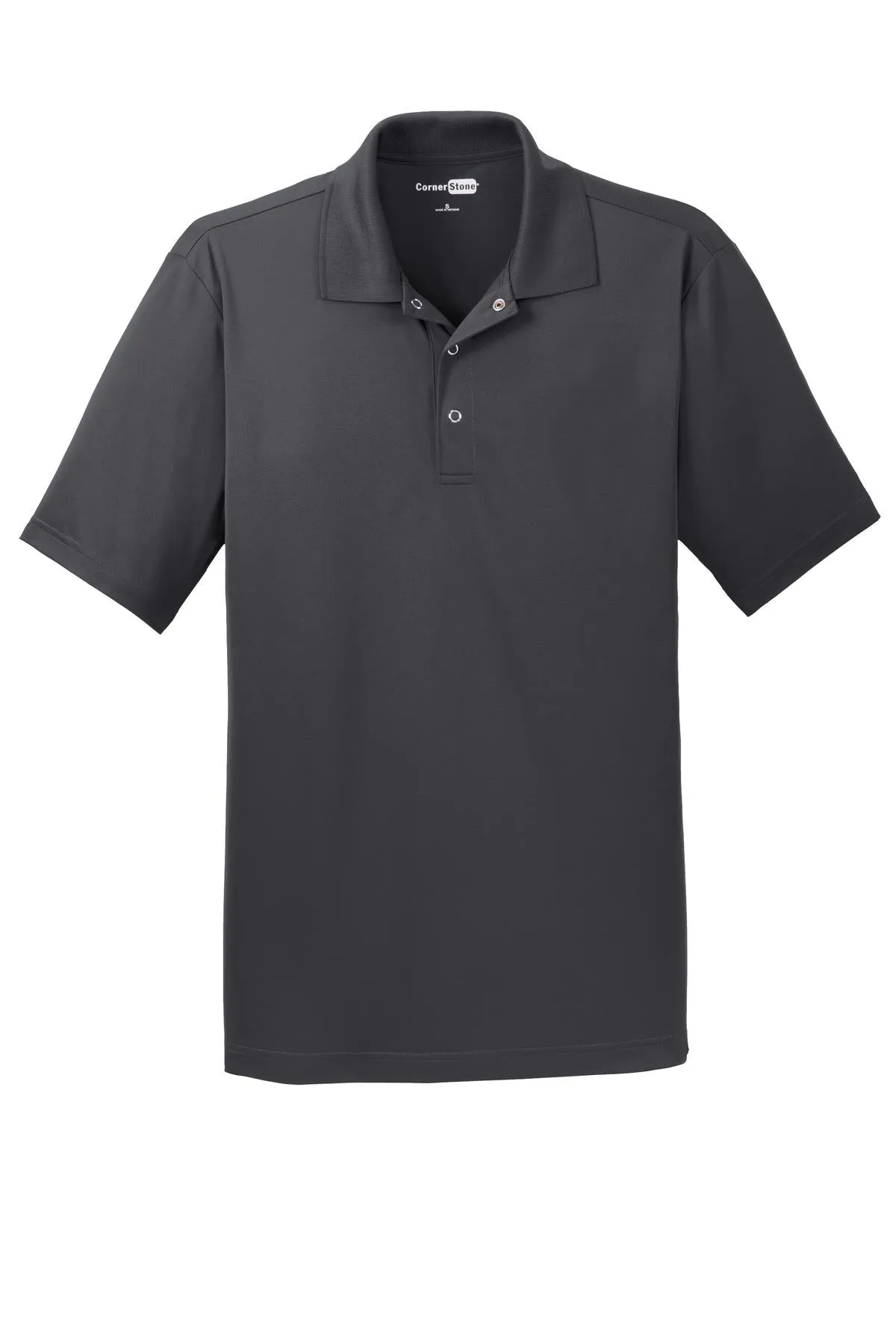 CornerStone Men's Micropique Gripper Polo. CS421