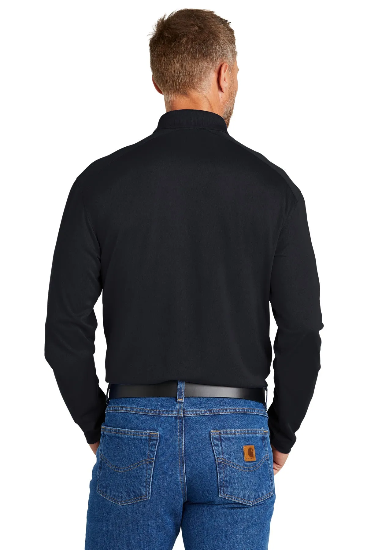 CornerStone Men's Select Lightweight Snag-Proof Long Sleeve Polo. CS418LS