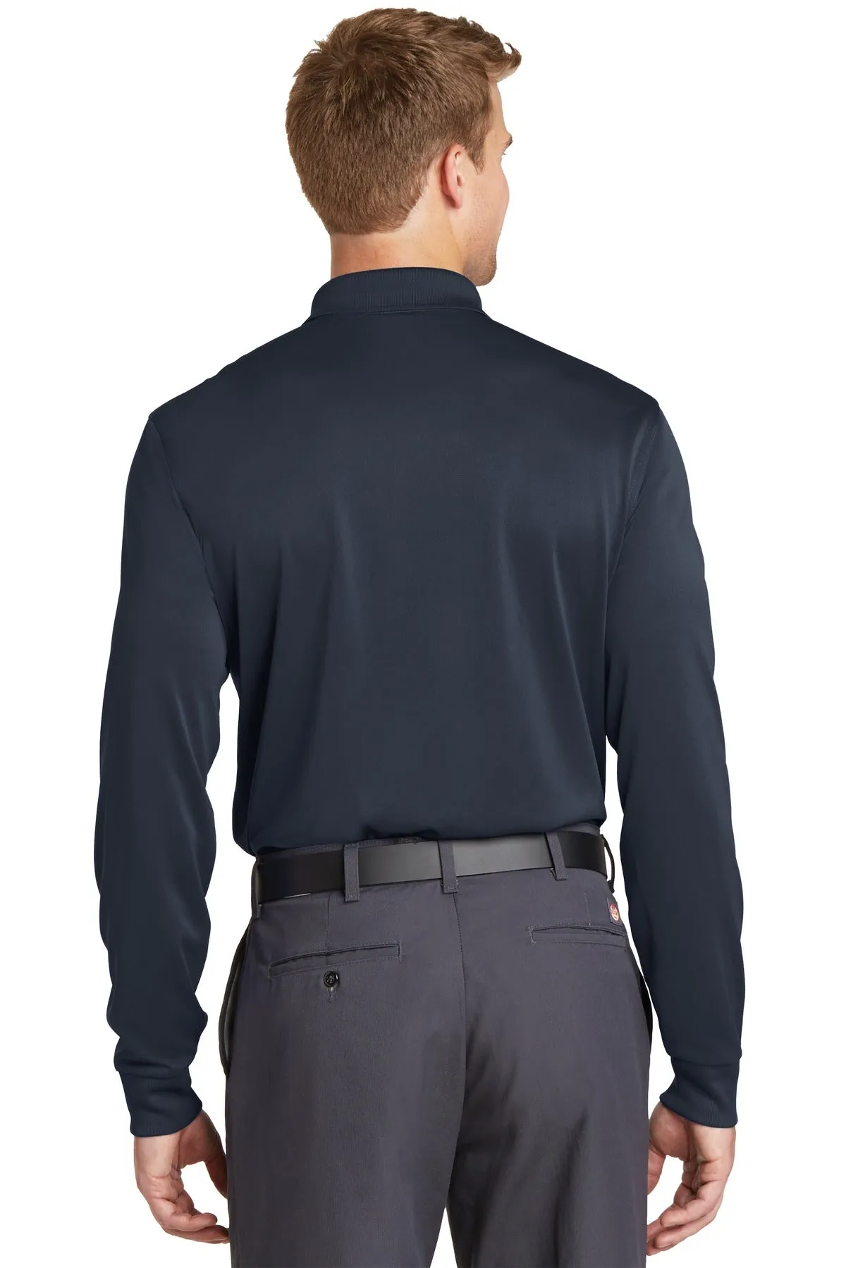 CornerStone Men's Select Snag-Proof Long Sleeve Polo. CS412LS