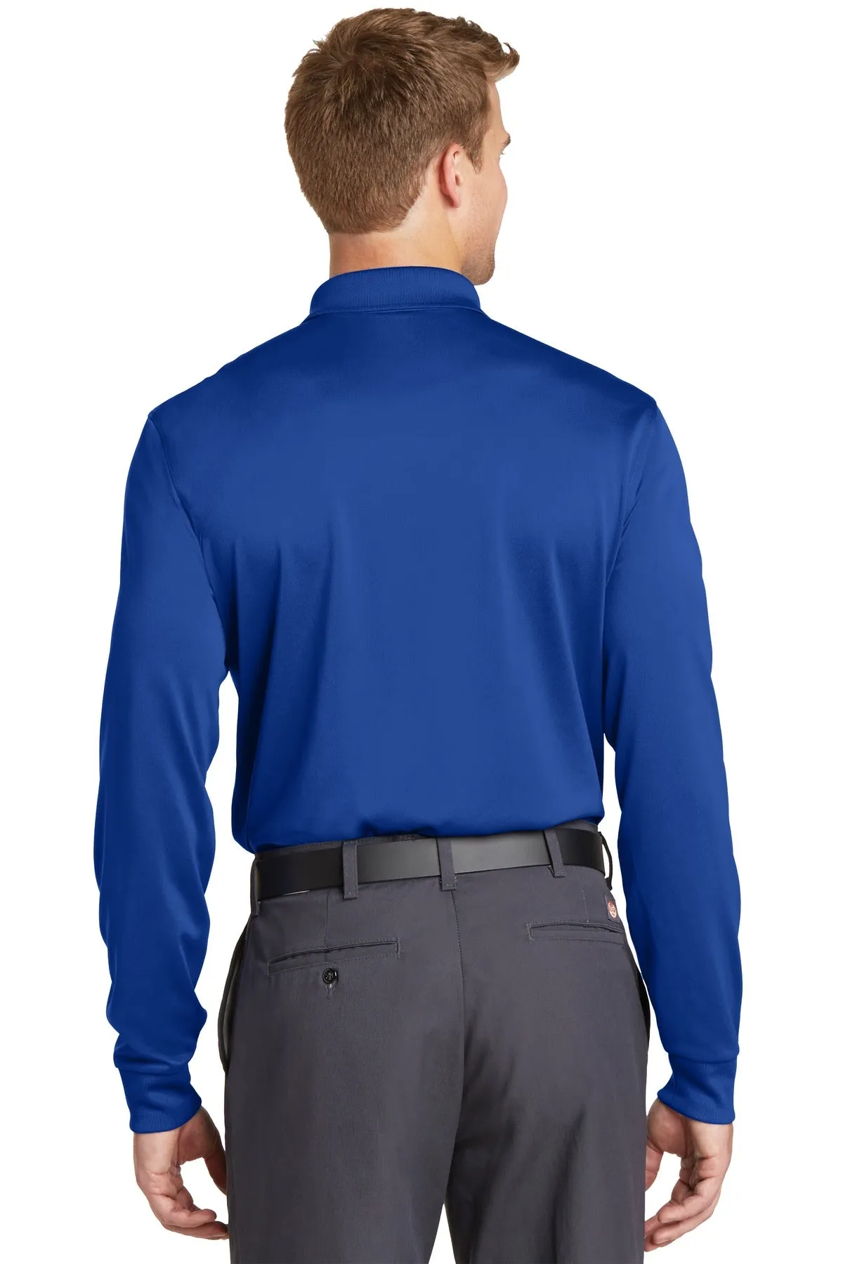 CornerStone Men's Select Snag-Proof Long Sleeve Polo. CS412LS