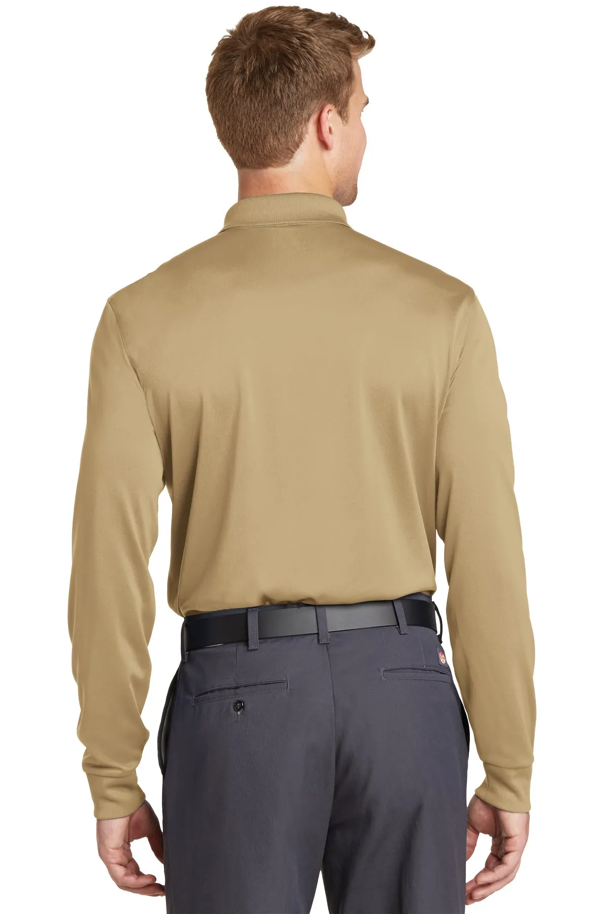 CornerStone Men's Select Snag-Proof Long Sleeve Polo. CS412LS