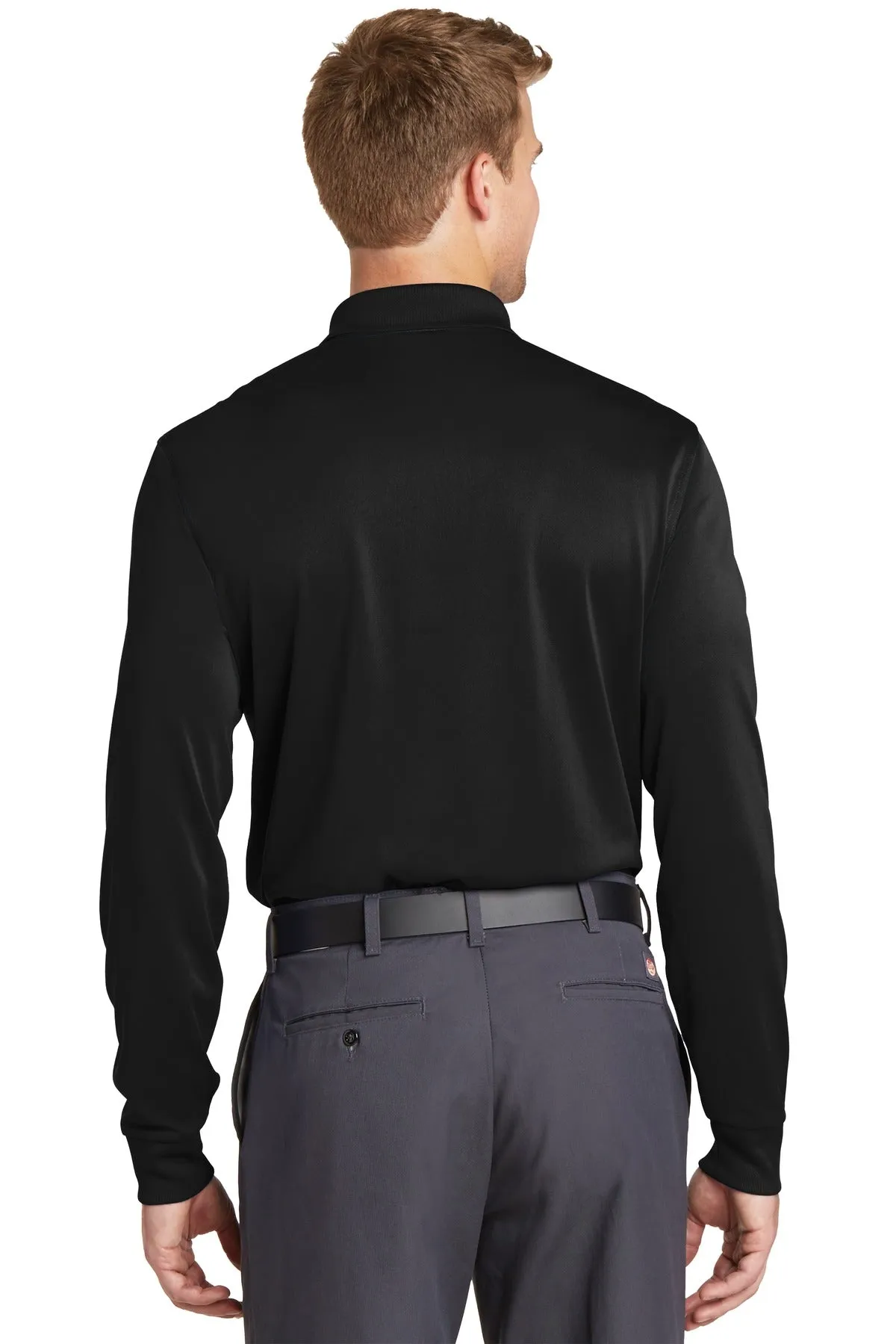 CornerStone Men's Select Snag-Proof Long Sleeve Polo. CS412LS