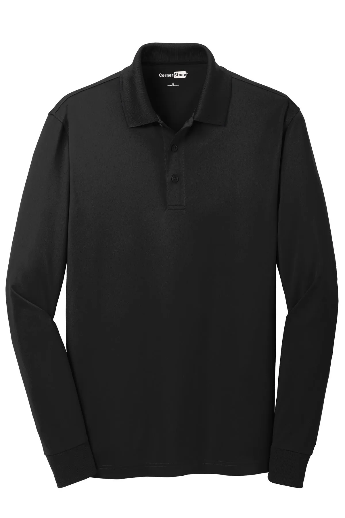 CornerStone Men's Select Snag-Proof Long Sleeve Polo. CS412LS