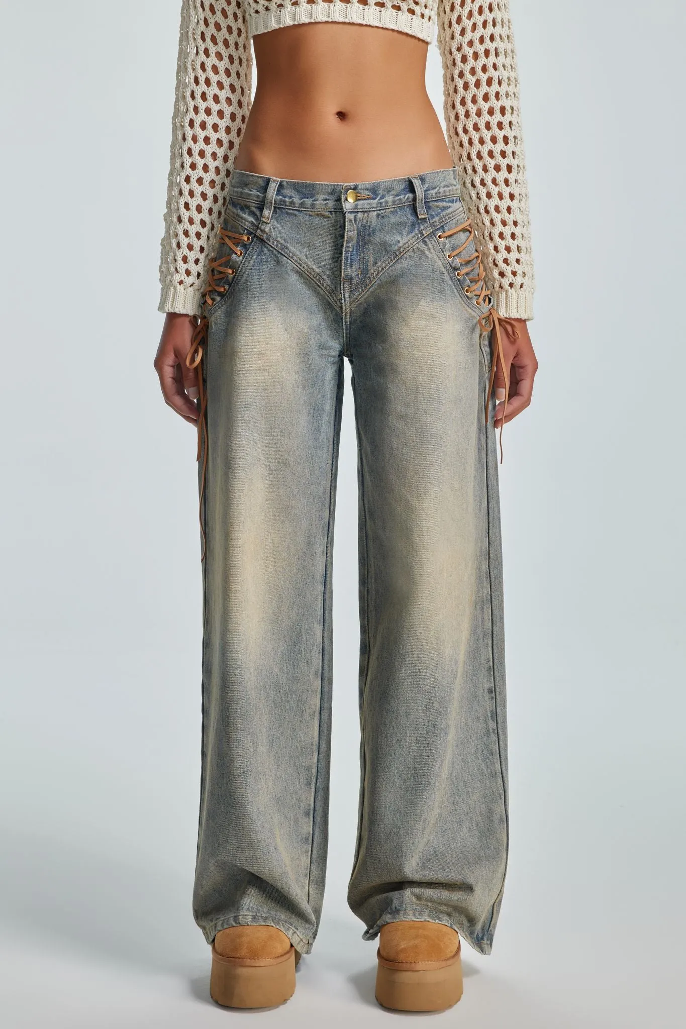 Denim pants by Regan