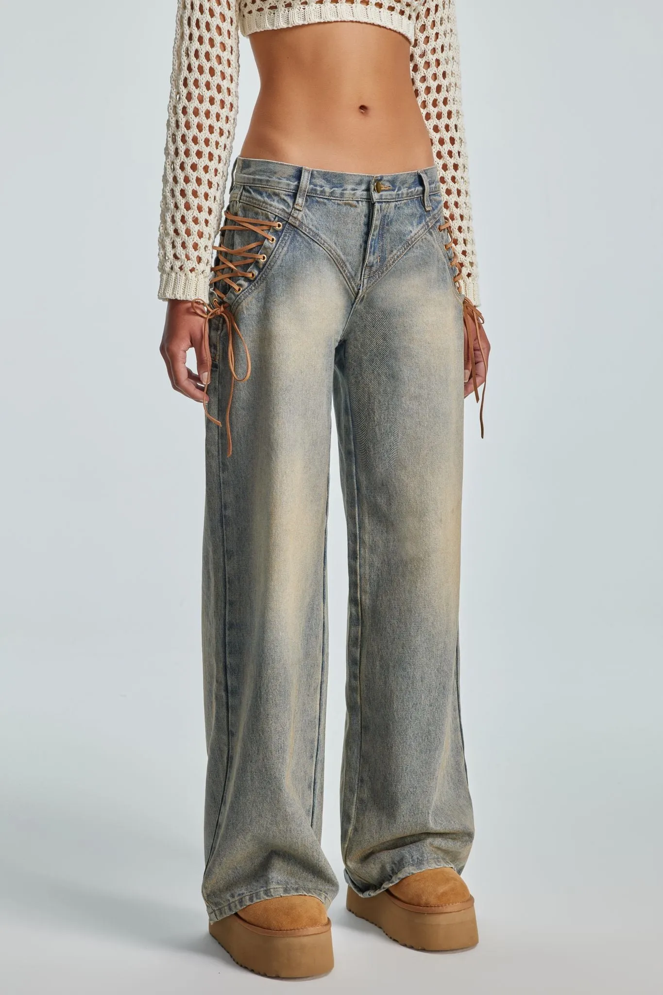 Denim pants by Regan